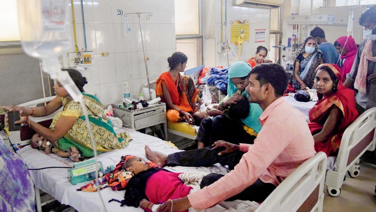 Uttar Pradesh: 171 kids hospitalised with encephalitis, viral fever in Prayagraj