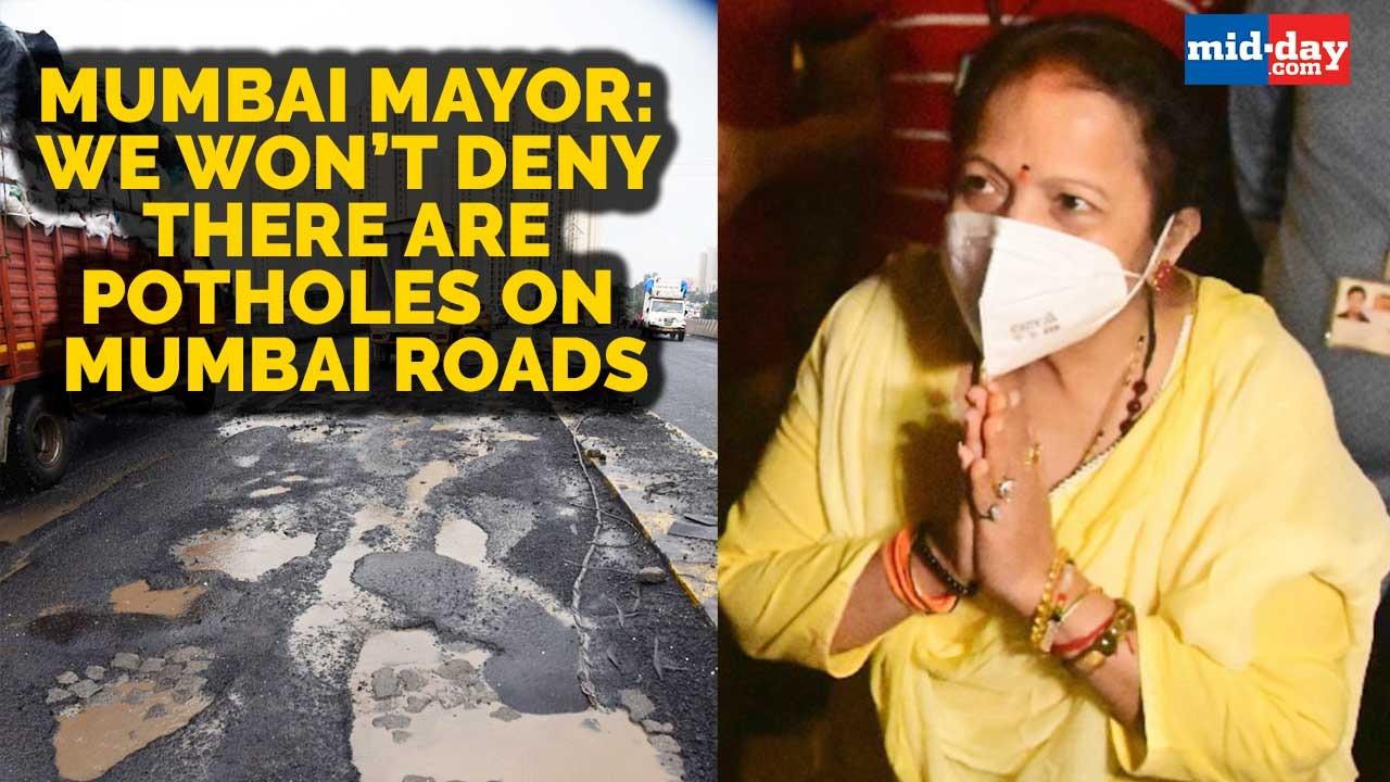 Mumbai Mayor: We won’t deny there are potholes on Mumbai roads