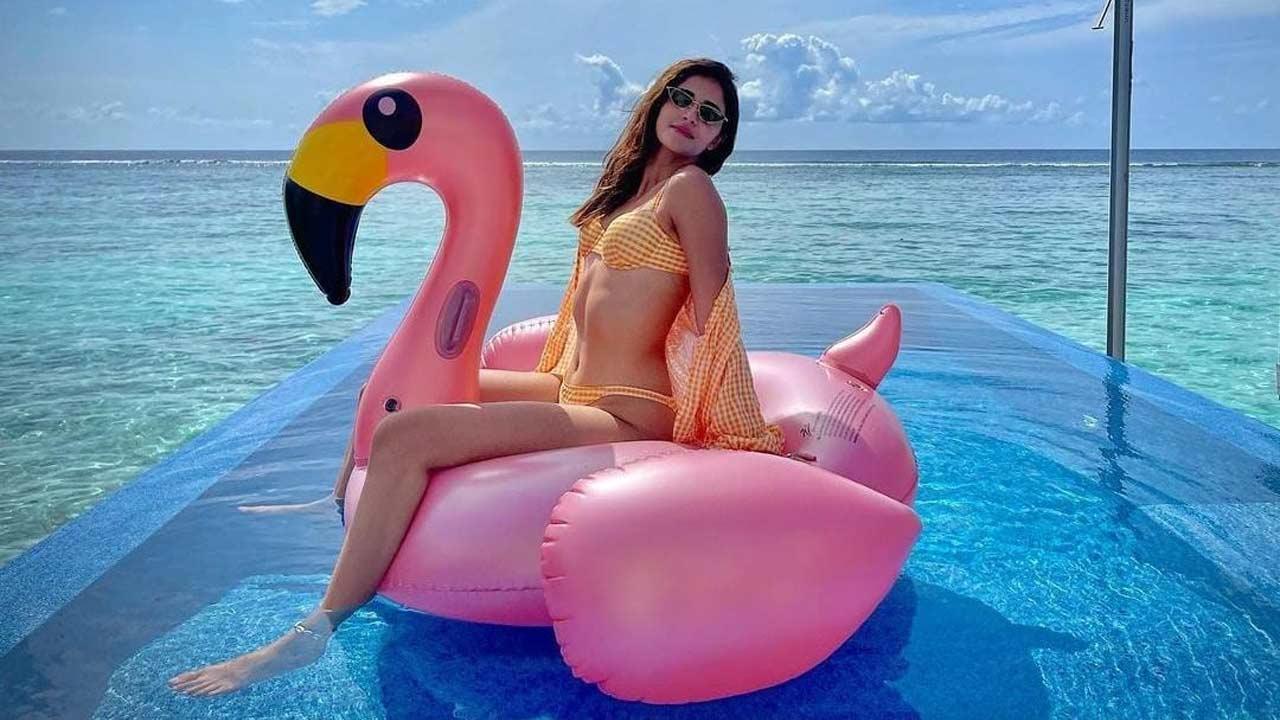 Ananya Panday raises the glam quotient during her mini-vacation to the Maldives