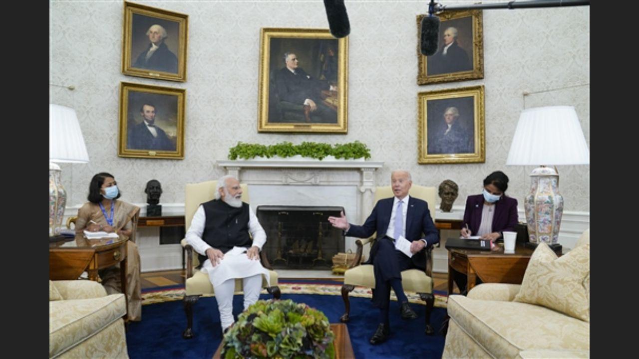 The meeting between Modi and Biden took place in the backdrop of the Taliban takeover of Afghanistan.