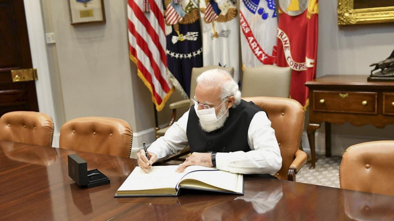 PM Narendra Modi reaches New York to address 76th UNGA session