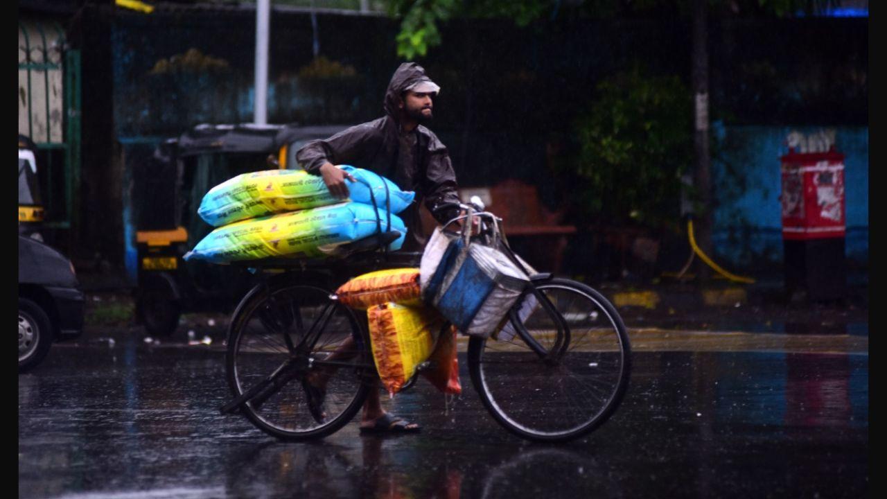The IMD has issued a 'yellow alert' for Mumbai indicating thunderstorms accompanied with lightning, gusty winds, and heavy rainfall at isolated places for September 29.