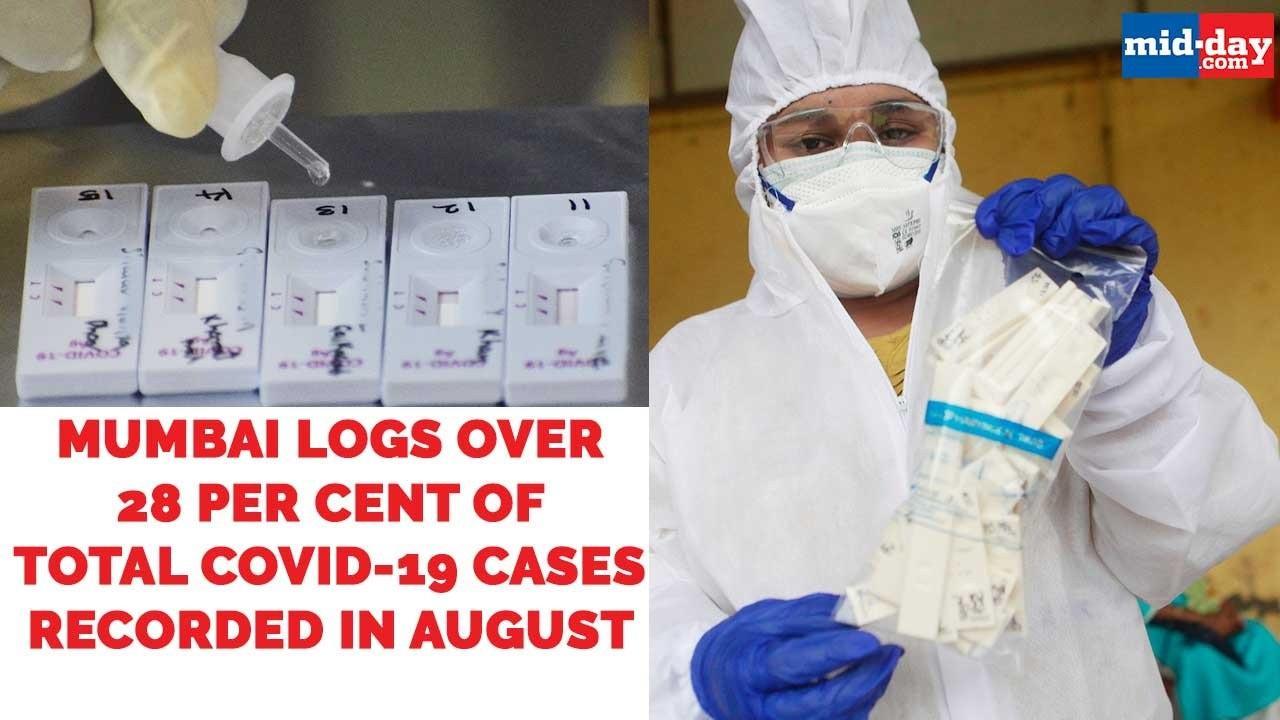 Mumbai logs over 28 per cent of total Covid-19 cases recorded in Aug: BMC data