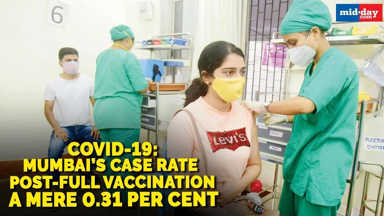 Covid-19: Mumbai’s case rate post-full vaccination a mere 0.31 per cent