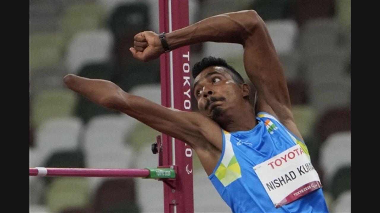 Nishad Kumar - Athlete Nishad Kumar clinched a historic silver medal in the men's high jump T47 event in the Tokyo Paralympics. Nishad Kumar cleared 2.06m to win the silver medal and also set an Asian record