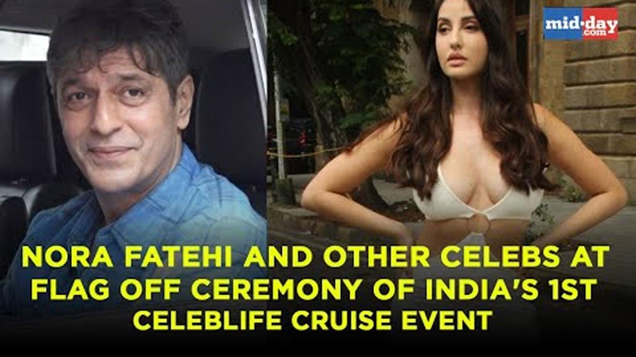 Nora Fatehi and other celebs at flag off ceremony of India's 1st Celeblife cruis