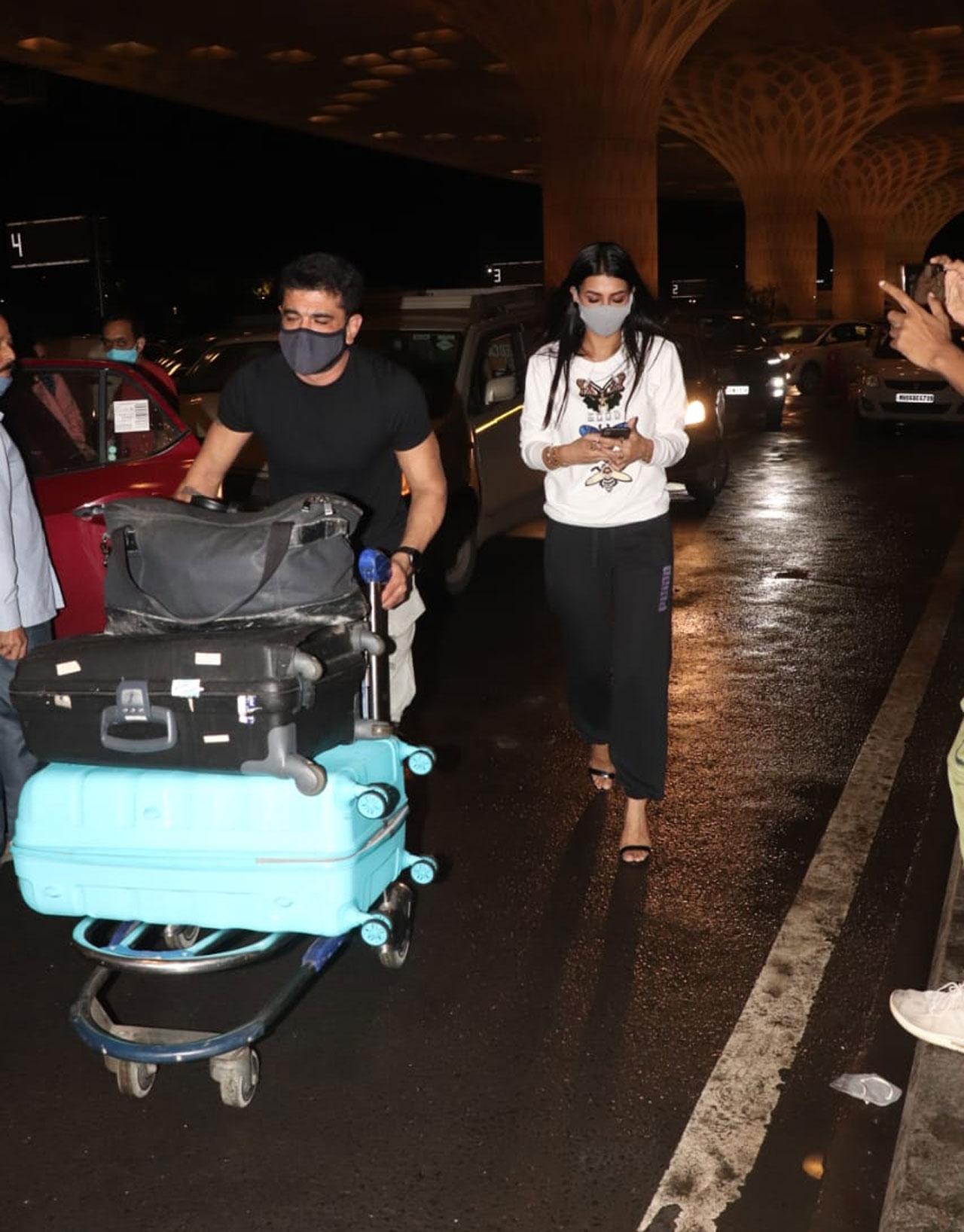 Eijaz Khan and Pavitra Punia were seen arriving at the airport. Last year, Khan participated in the fourteenth season of 'Bigg Boss' and quickly became one of the favourite contestants. He has shared how the popular show has affected his life as his fans got to know a more personal side of him when he participated in the reality show.