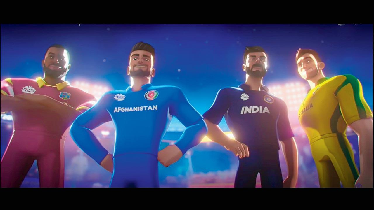 ICC T20 World Cup anthem campaign film has avatars of Virat Kohli, Kieron Pollard