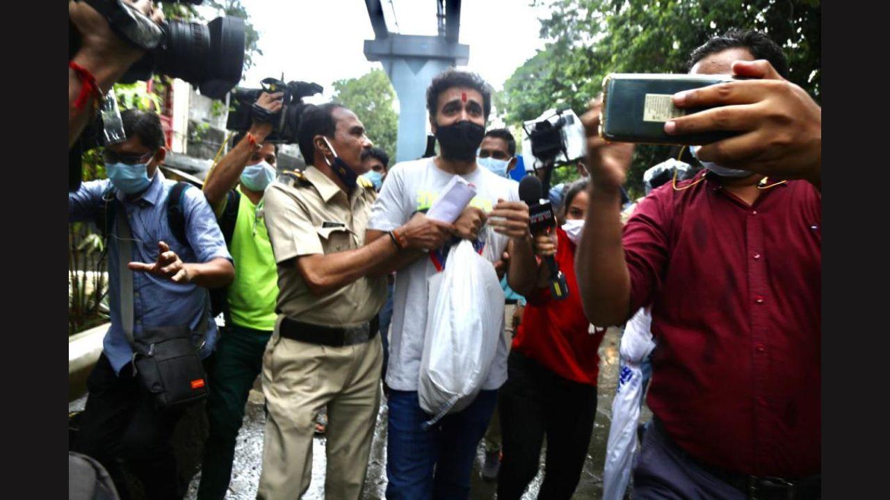 Mumbai: Raj Kundra walks out of jail after bail in pornographic films case