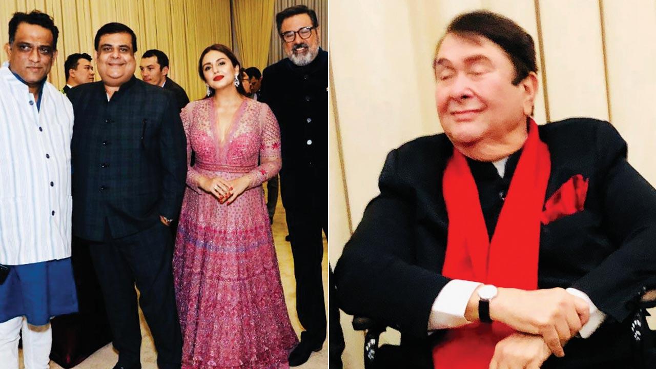 Anurag Basu, Rahul Mittra, Huma Qureshi, Boman Irani and Randhir Kapoo