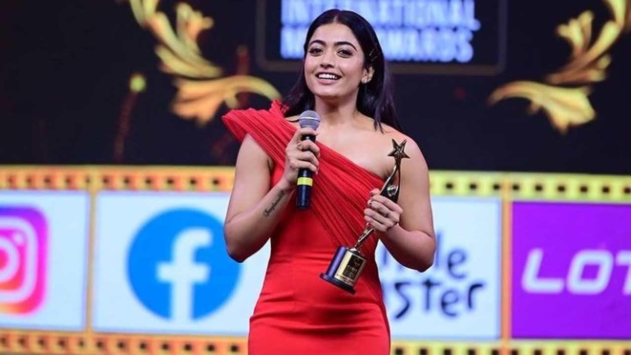 SIIMA 2021: Rashmika Mandanna wins big for her Telugu and Kannada films