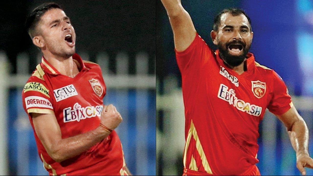 Ravi Bishnoi and Mohammed Shami
