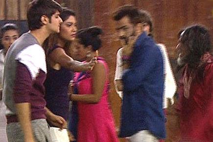 Rohan Mehra slaps Swami Om: In Bigg Boss 10, Swami Om got into a heated argument with Rohan Mehra, which forced Rohan to slap him. Bigg Boss had introduced the captaincy task wherein Manveer and Rohan had to compete through a flowerbed task. The task took a U-turn when Swami Om barged in and started plucking the flowers. After Swami Om repeated it for the second time, Rohan got agitated and assaulted Swami Om. In a fit of rage, Rohan Mehra ended up slapping Swami Om. Bigg Boss condemned Rohan's action and as a punishment nominated him for the entire season.