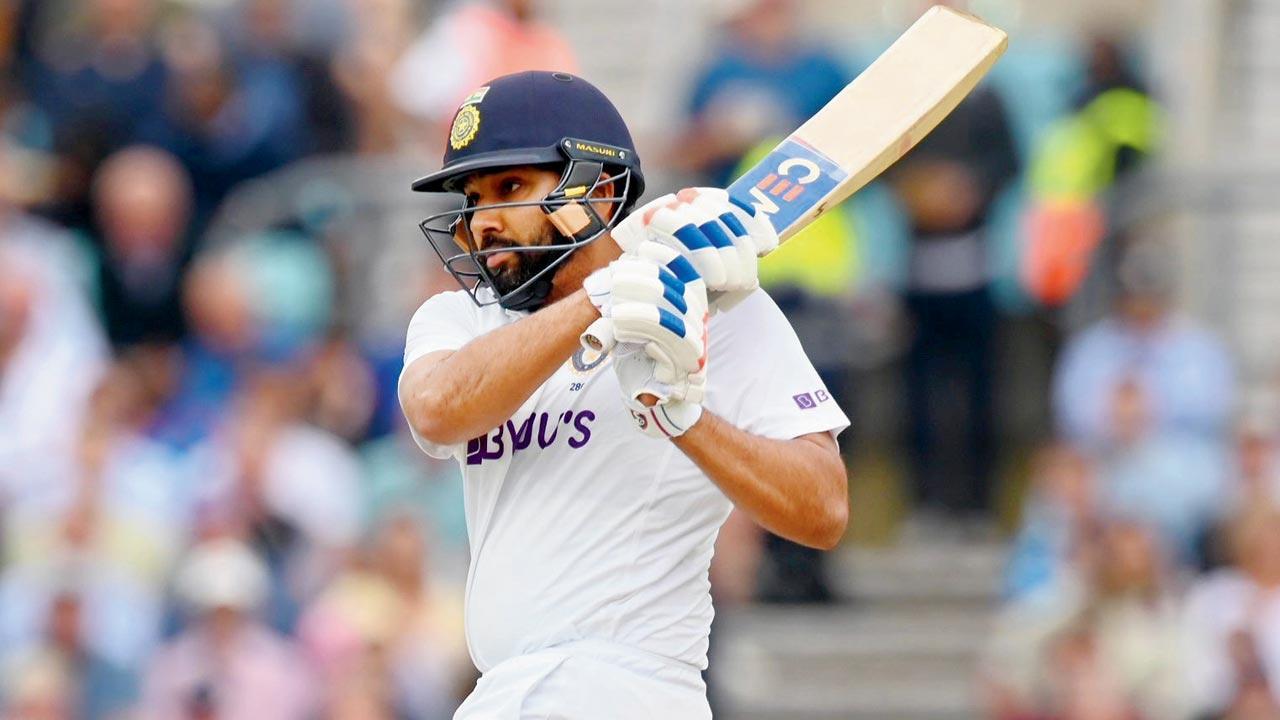 Rohit's maiden overseas Test ton puts India in command