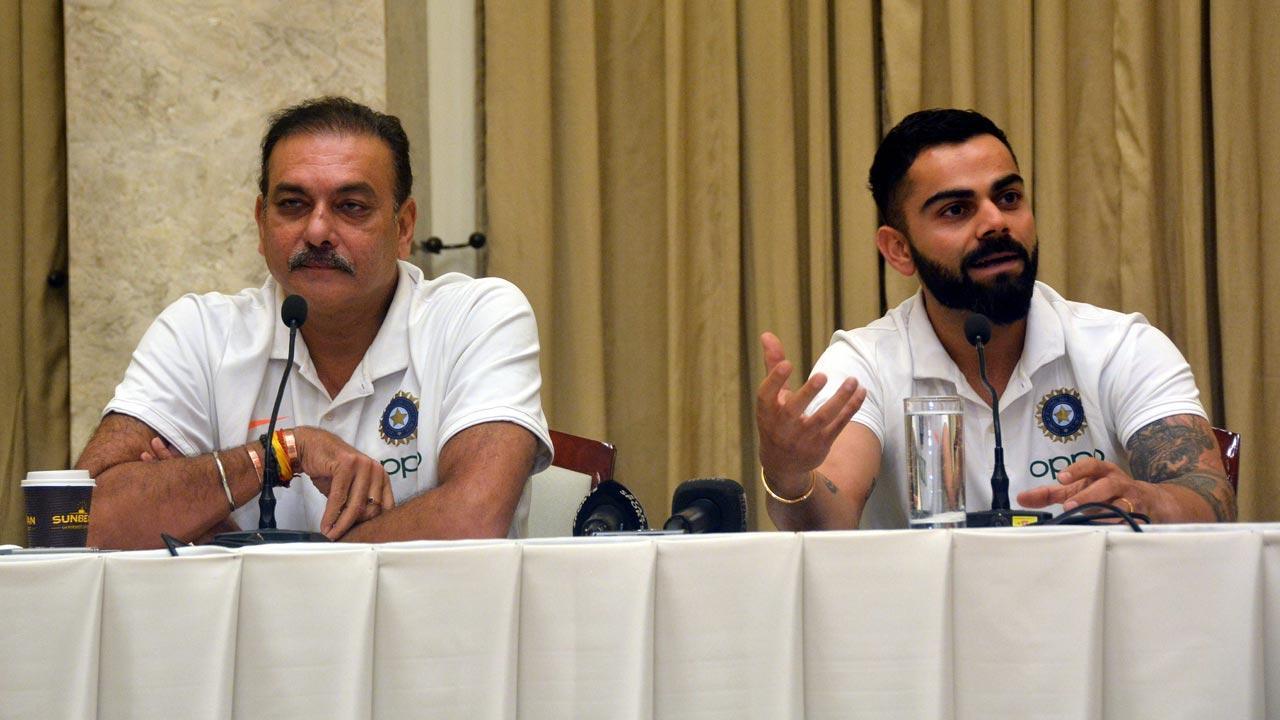 Virat Kohli on listening to Ravi Shastri for first time: My body shook
