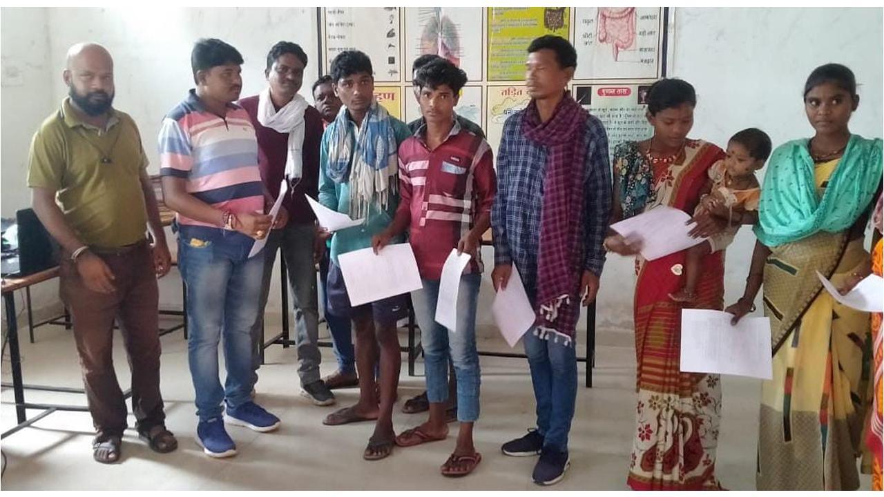 People in remote areas of Bastar get basic govt services through special camps