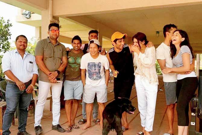 Sushant, Rhea, Showik and his friend seen in these photos posted on  social media