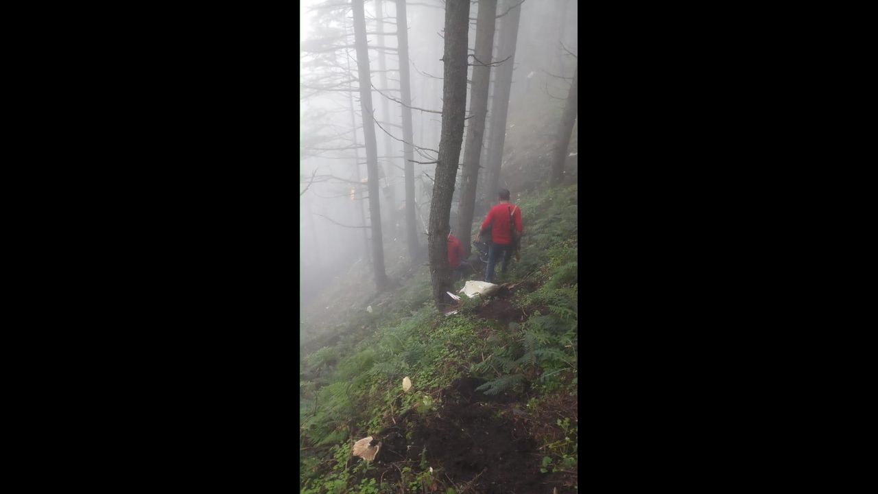 Union Minister Jitendra Singh on Twitter said he was 'disturbed to receive the news of Army Helicopter crash around Patnitop region'. Pic/Pallav Paliwal 