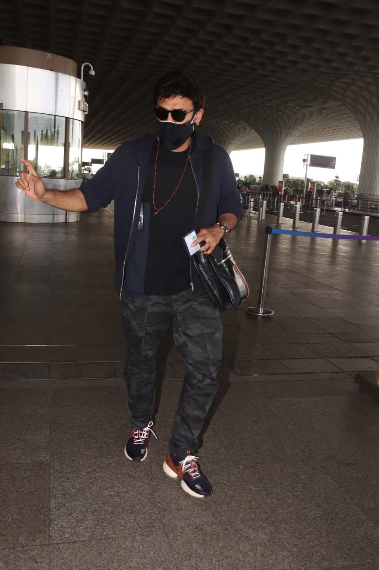 South actor Venkatesh Daggubati was also clicked at the airport.