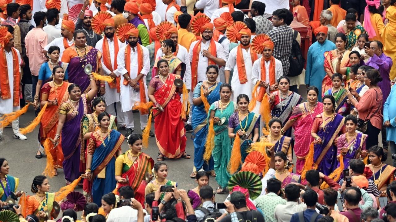 Gudi Padwa festival celebration in Mumbai