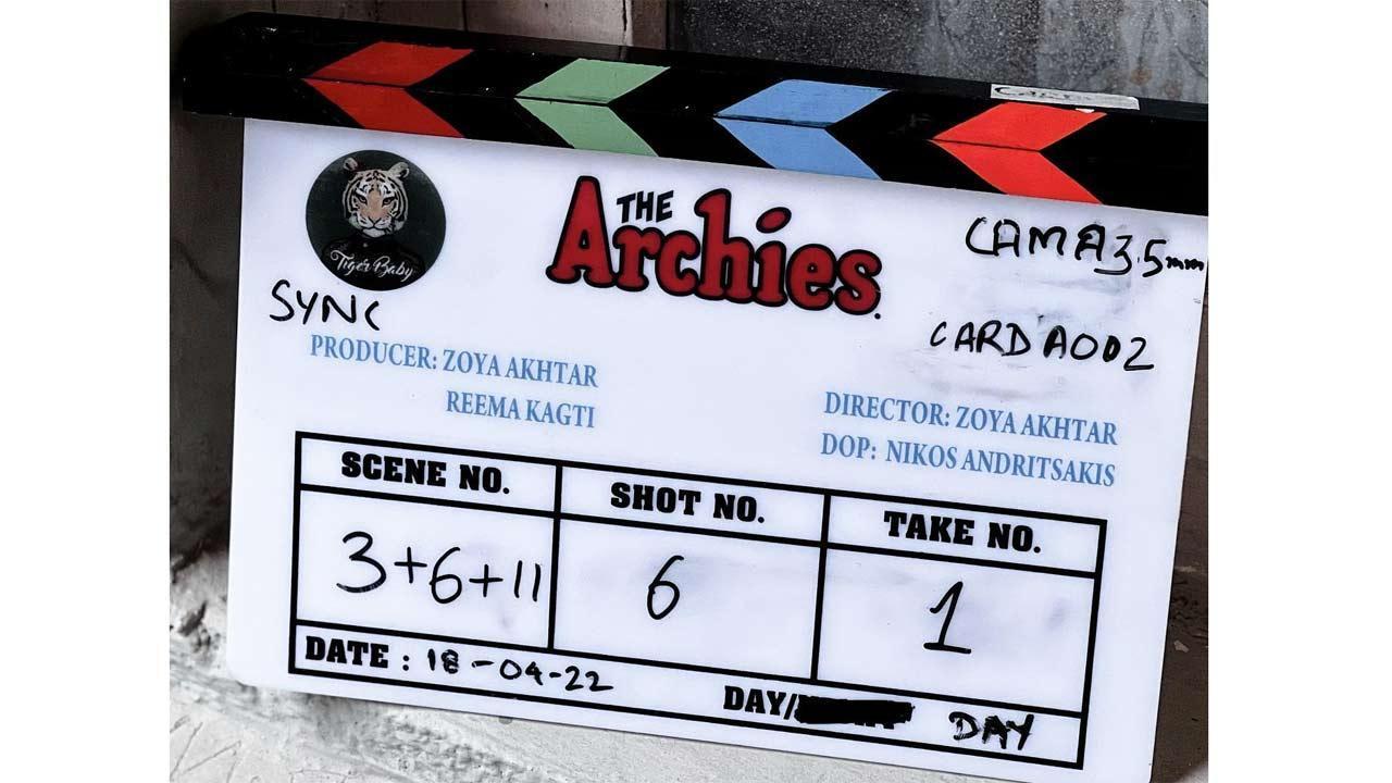 Shooting of Suhana Khan, Khushi Kapoor, Agastya Nanda's debut film 'The Archies' begins