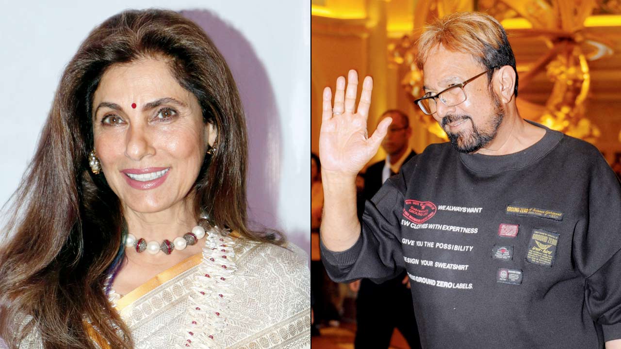 Dimple Kapadia and Rajesh Khanna