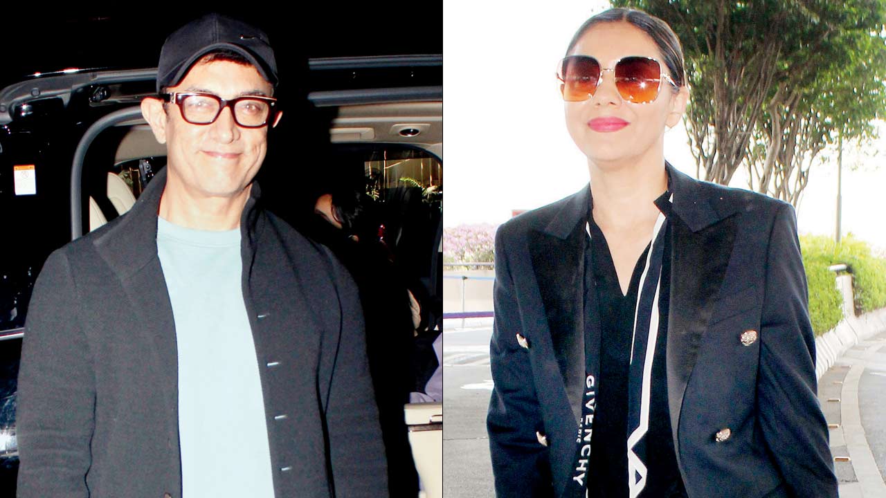 Aamir Khan and Gauri Khan