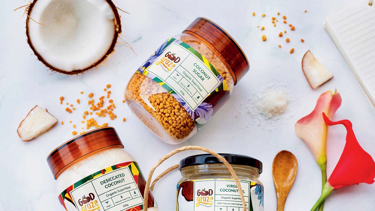 Good Graze`s organic coconut-based products