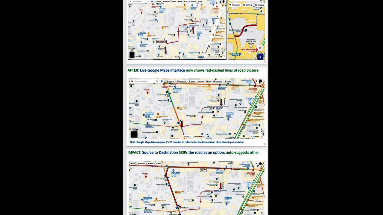 How to look on Google maps