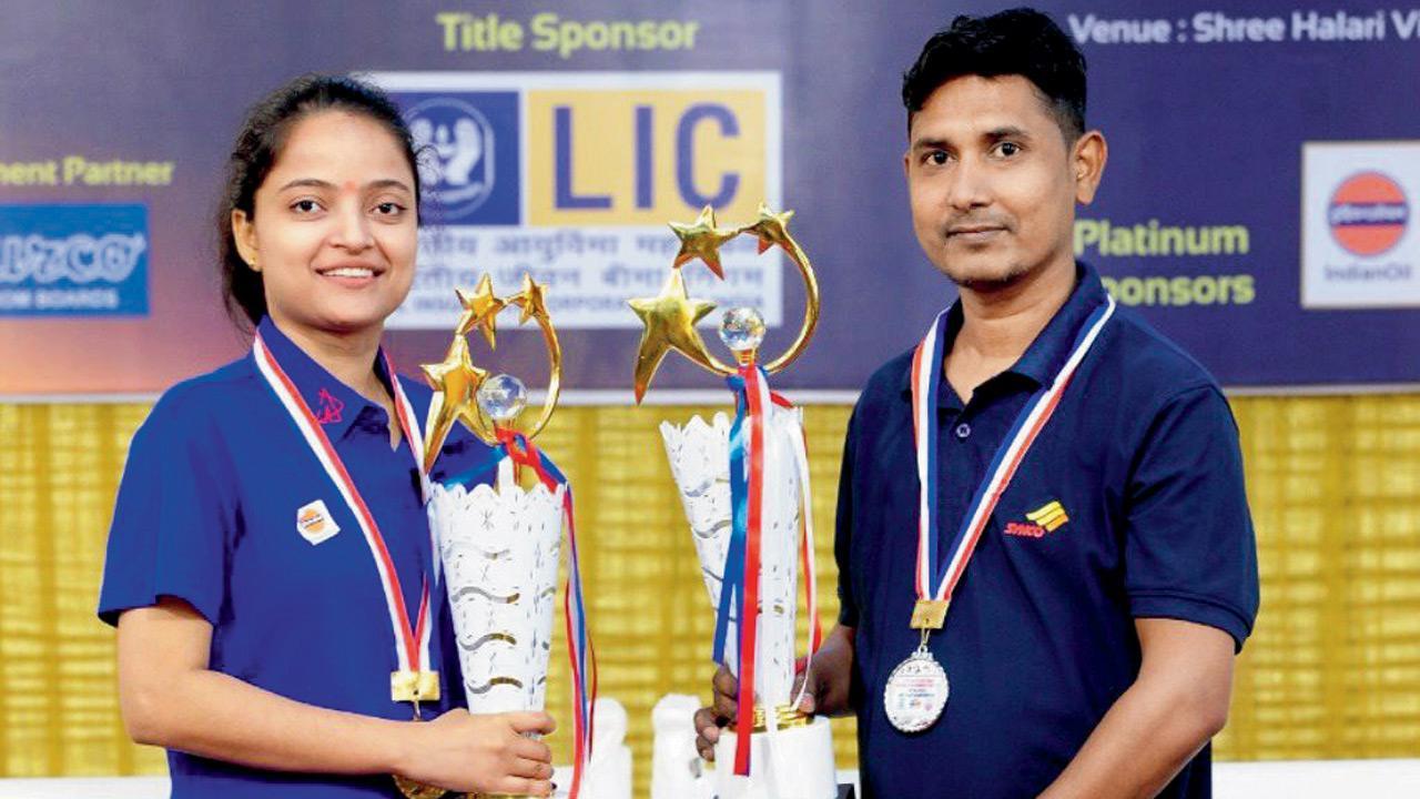 Kajal, Abdul emerge national carrom champs