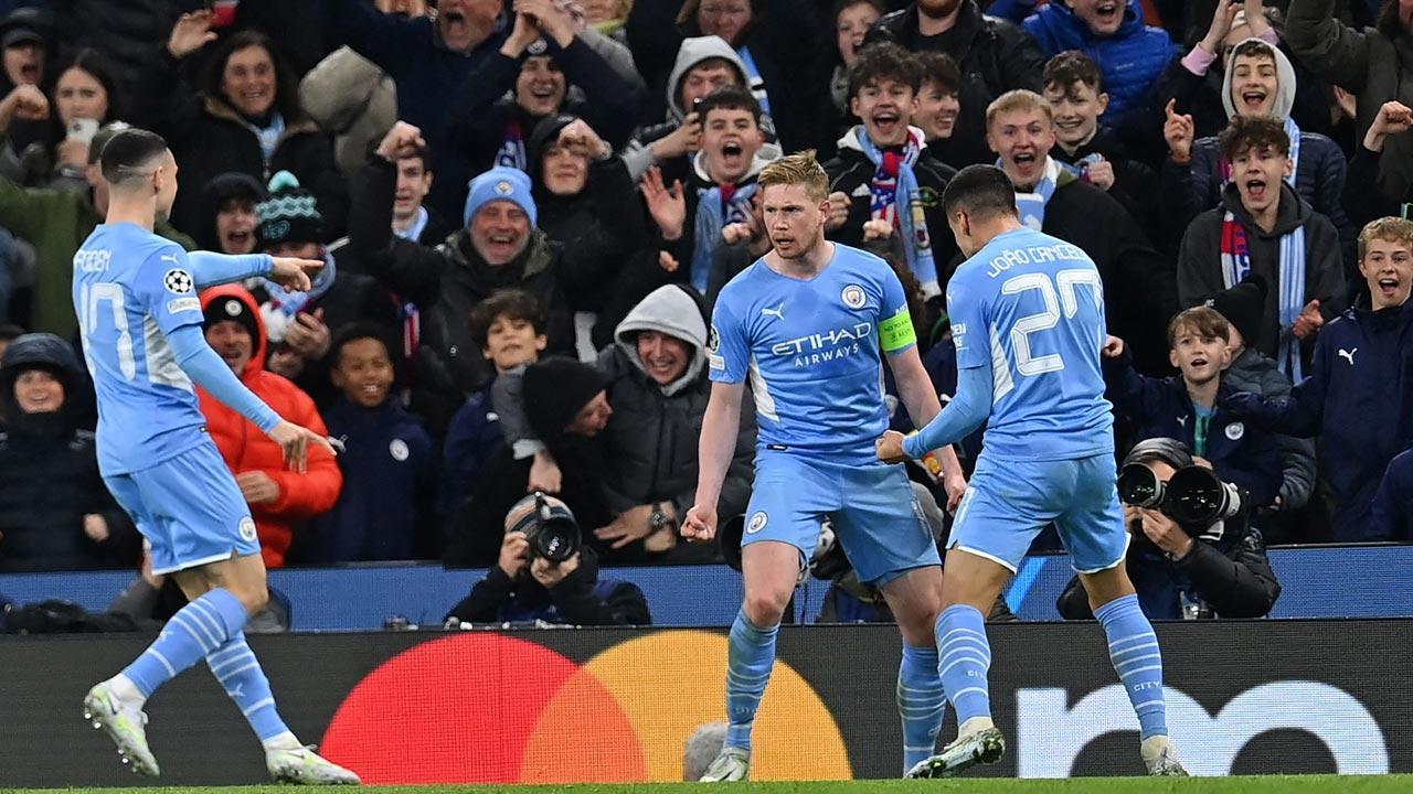 UEFA Champions League: Kevin De Bruyne helps Manchester City in breaking Atletico's resistance