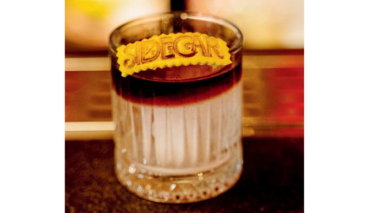 Bourbon street cocktail at Sidecar. Pic/Nishad Alam