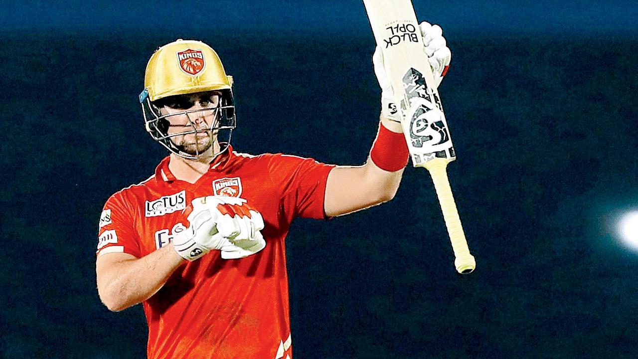 IPL 2022 Liam Livingstone lights it up for Punjab Kings