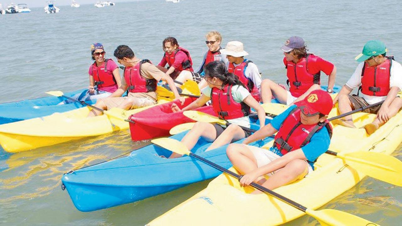 Kayak away