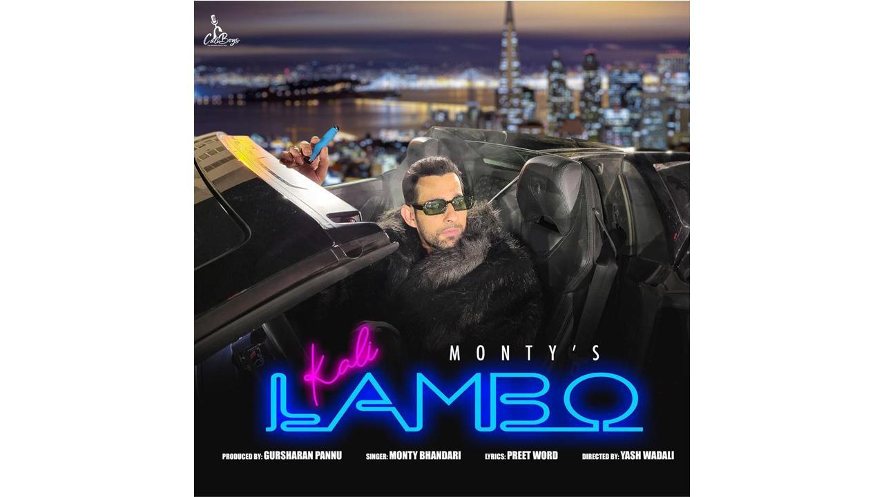New Punjabi song ‘Kaali Lambo’ by Monty Bhandari releases under Cali Boys