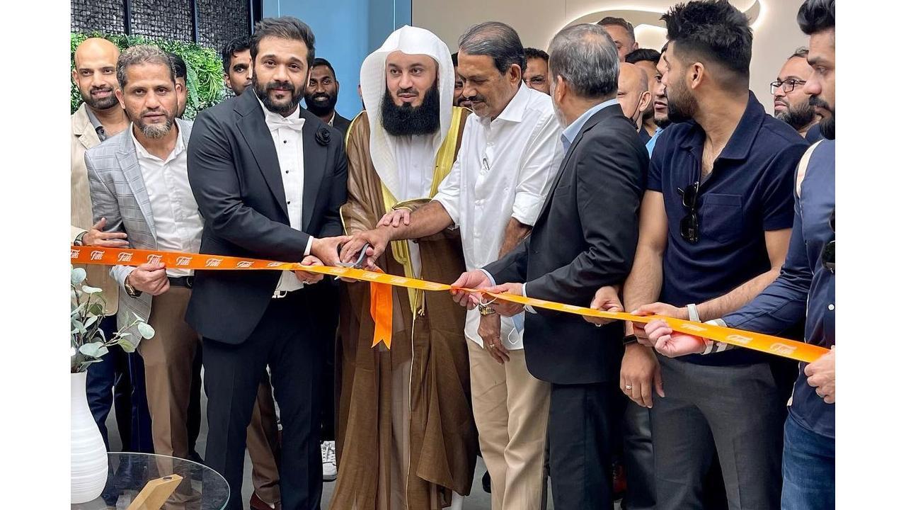 Mr Rafih Filli inaugurates Filli Cafe's deluxe Headquarters at Burjuman Business Tower, Dubai