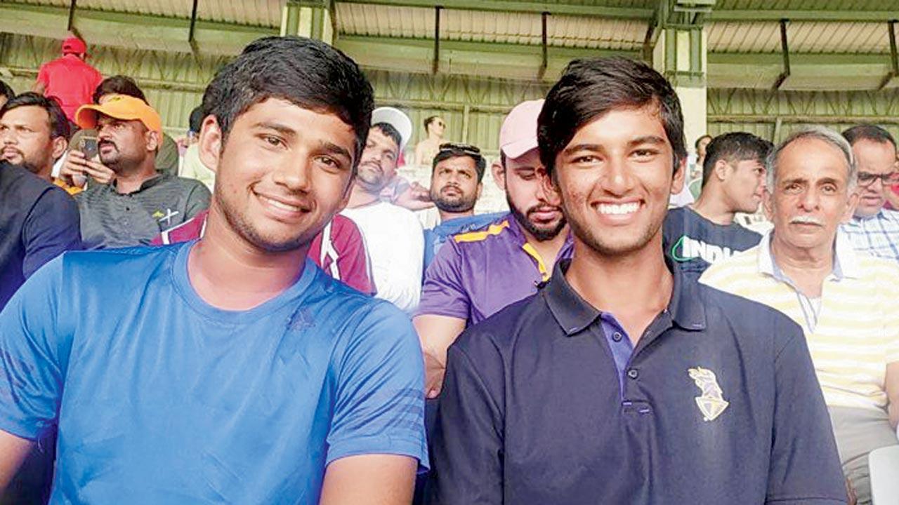 Mumbai openers Angkrish Raghuvanshi, Musheer Khan keen to learn IPL lessons