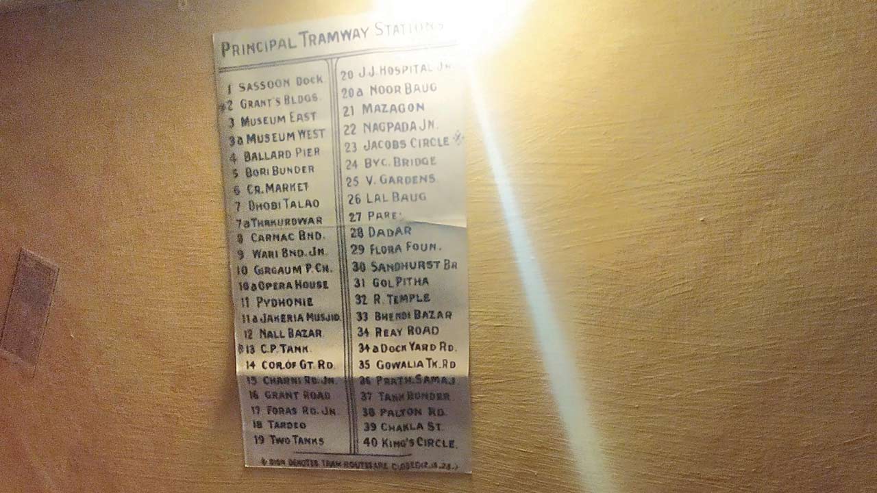 Names of stations and old tickets