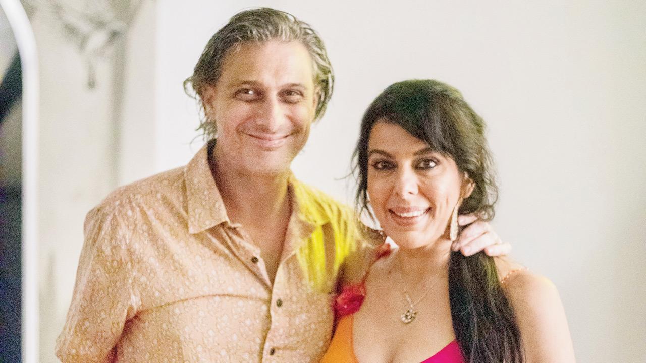 Pooja Bedi and Maneck Contractor