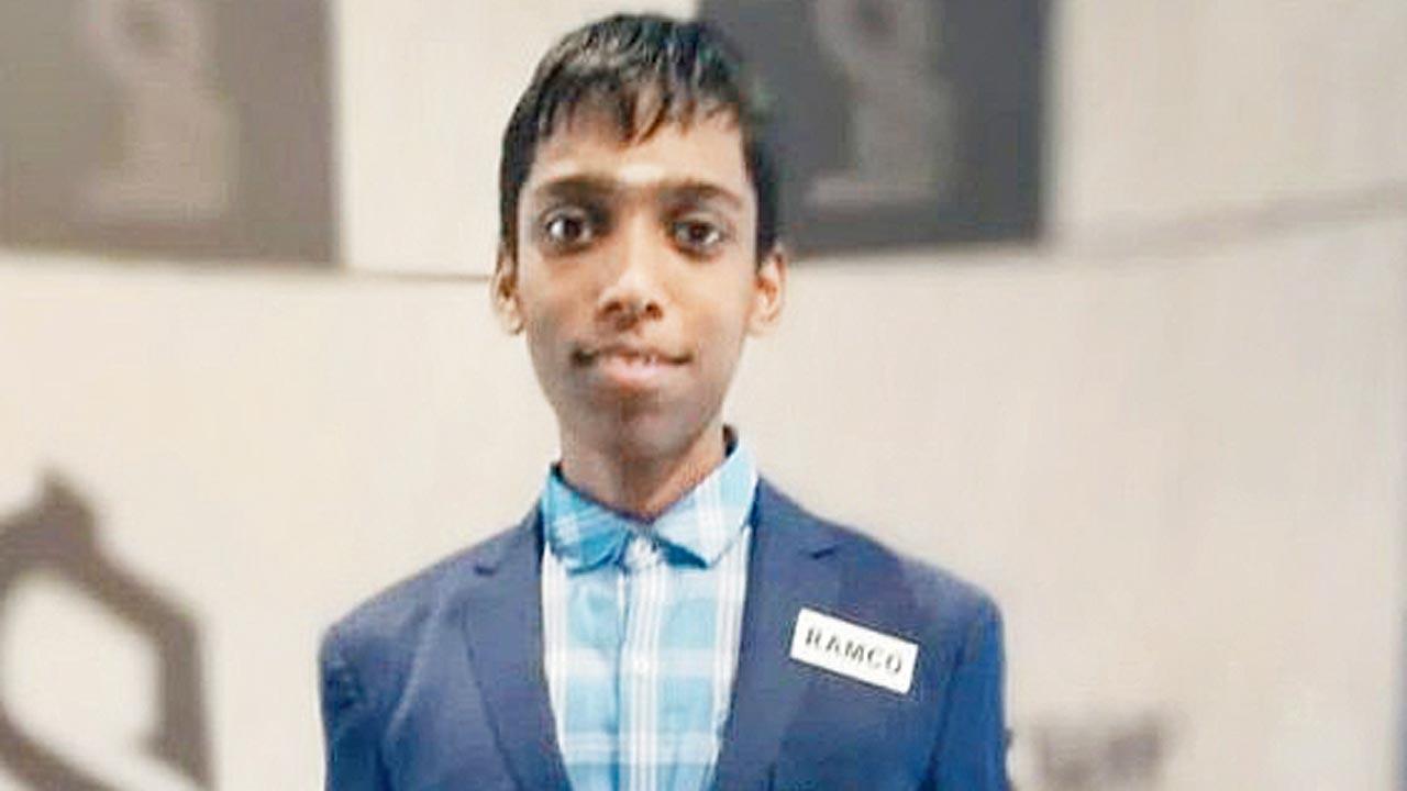 India’s Praggnanandhaa falters in final round