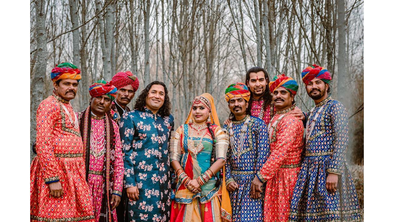 Rahis Bharti with his Dhoad Band makes Indians in abroad nostalgic with folk music and songs