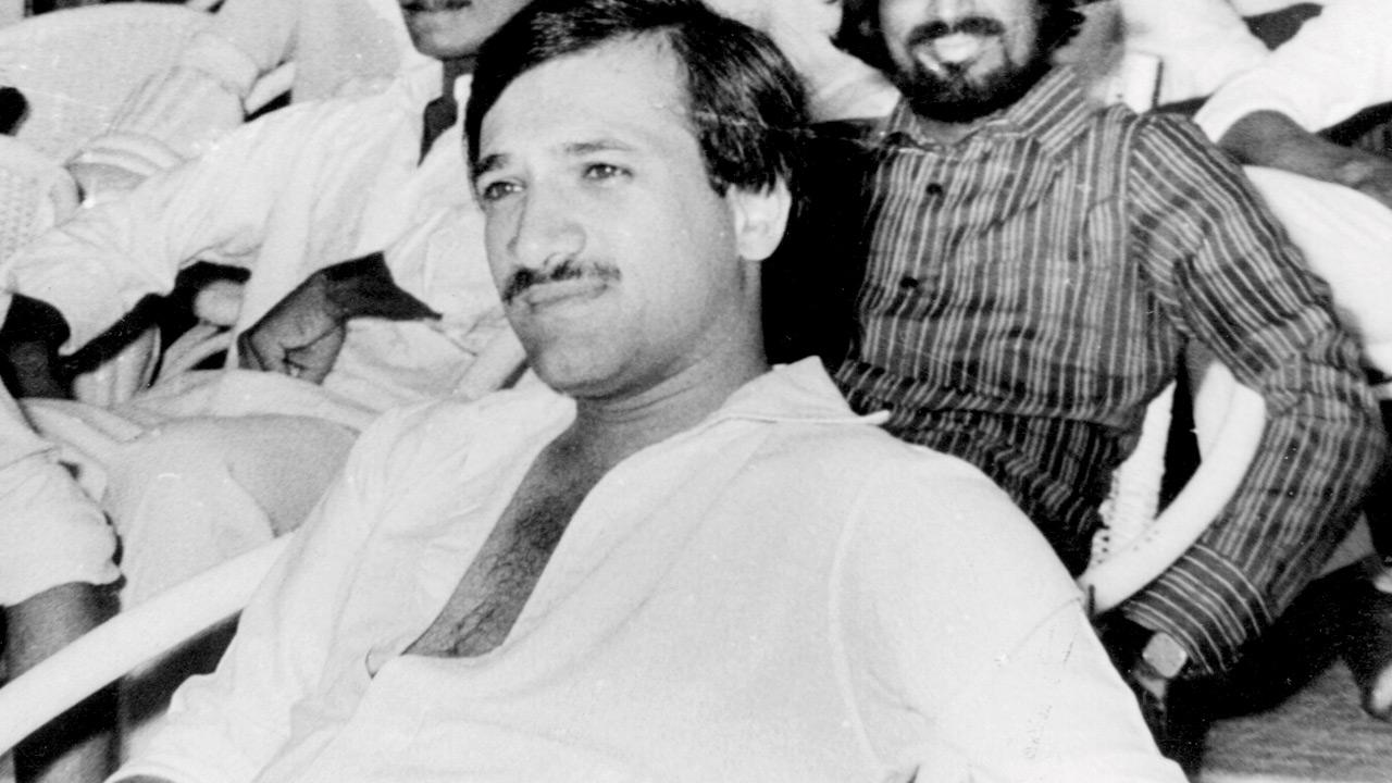 The late Rahul Mankad