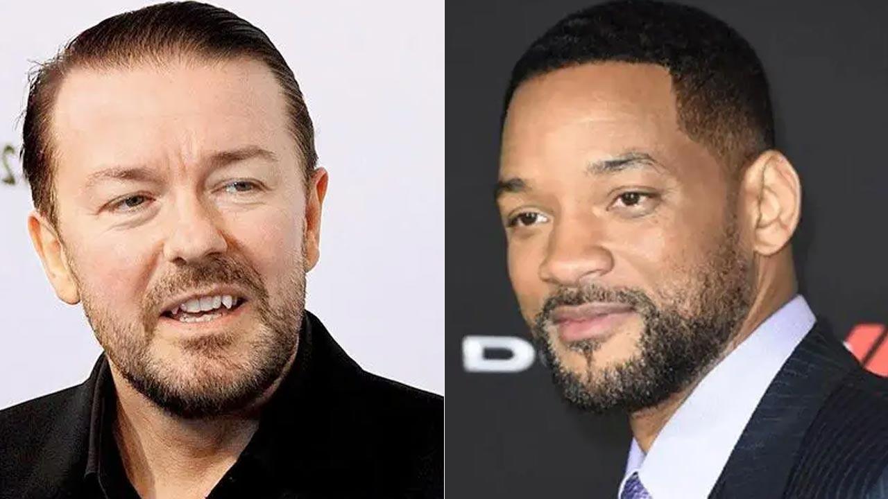 Ricky Gervais shares humorous take following Will Smith's Oscars ban