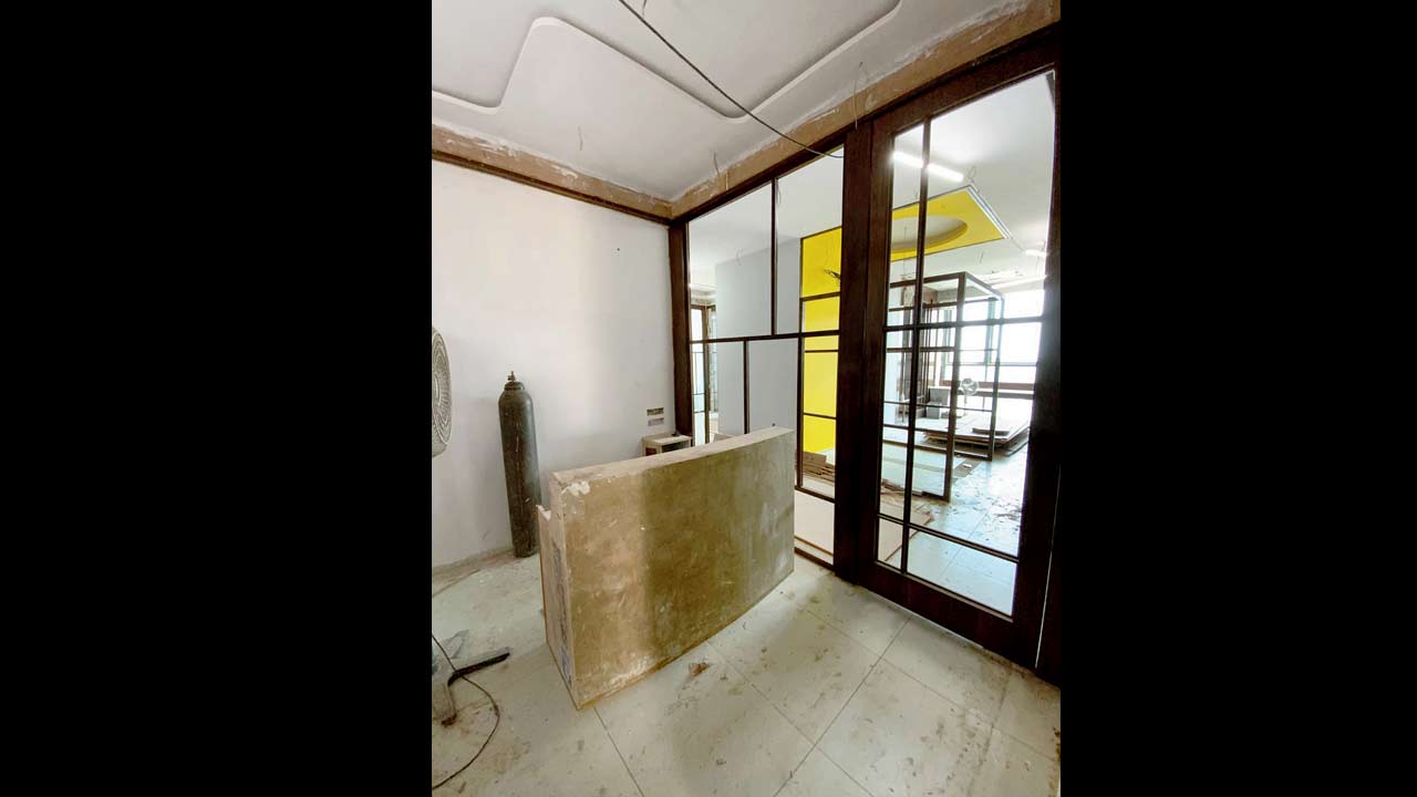 Sanjay Dutt’s under-construction studio at Andheri