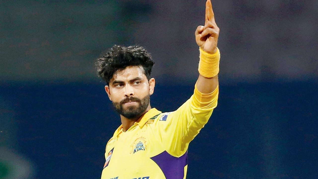 Ravindra Jadeja. Pic/PTI