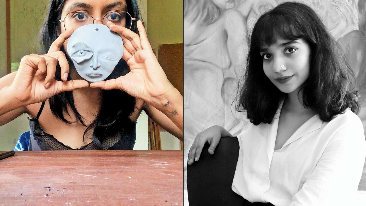 Aditi K and (right) Shailee Mehta