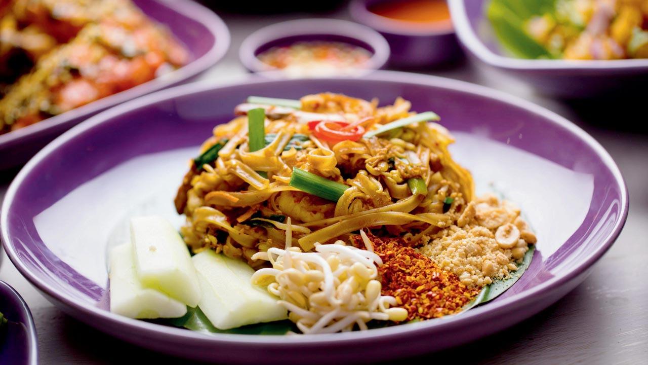 Phad Thai noodles