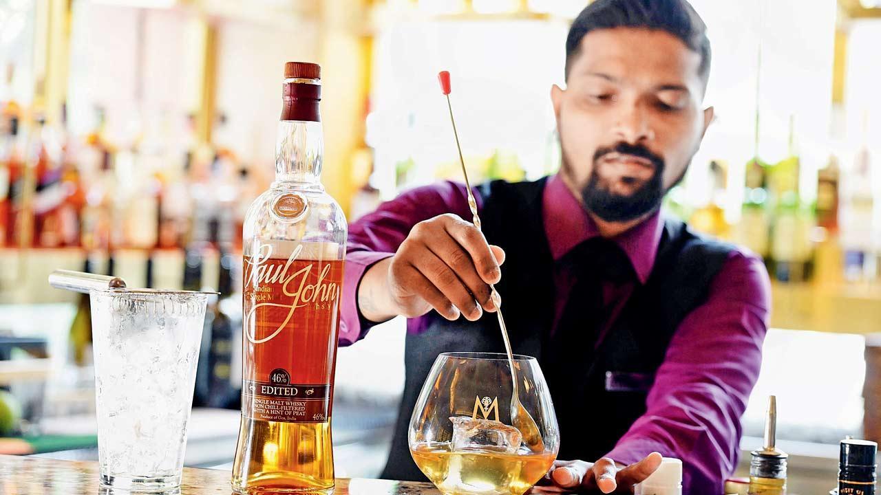 Introvert single malt is finally mixing