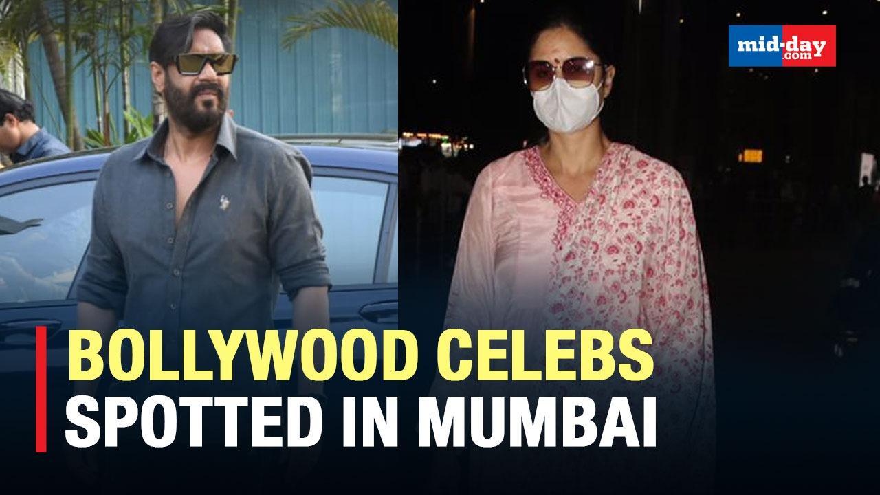 Katrina Kaif, Ajay Devgn and Other B-town Celebs Spotted In Mumbai