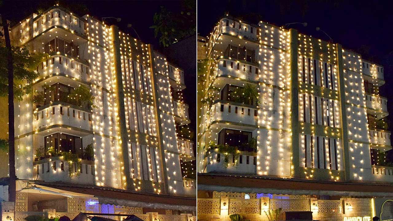 Alia Bhatt's Juhu home lit up for her wedding with Ranbir Kapoor on April 14